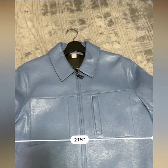 Ted Baker London Blue Lightweight Jacket